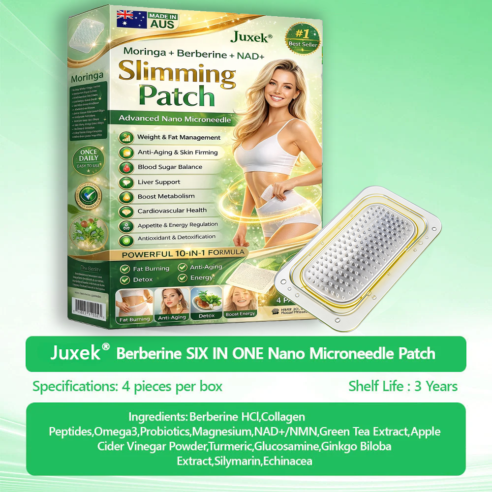 Garlivo® Berberine Slimming Microneedle Patch | 10-in-1 Weight Management Support