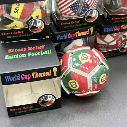 ⚽ Collectible Soccer Fidget Keychain — Press, Click & Carry Your Team Spirit