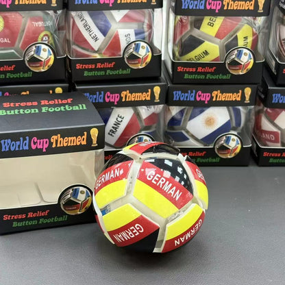 ⚽ Collectible Soccer Fidget Keychain — Press, Click & Carry Your Team Spirit