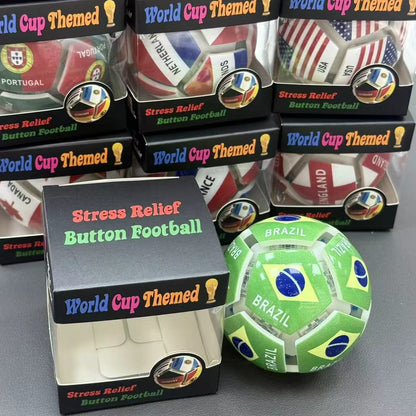 ⚽ Collectible Soccer Fidget Keychain — Press, Click & Carry Your Team Spirit