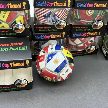 ⚽ Collectible Soccer Fidget Keychain — Press, Click & Carry Your Team Spirit