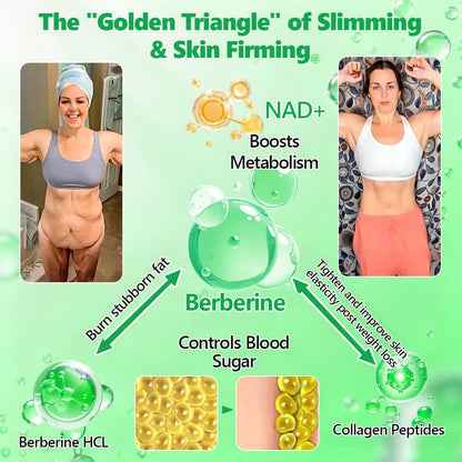 Garlivo® Berberine Slimming Microneedle Patch | 10-in-1 Weight Management Support