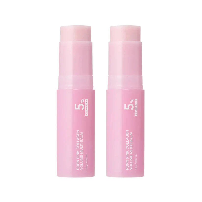 🔥LAST DAY 70% OFF  Pink Collagen Volume Balm Stick with 5% Volufiline 💖