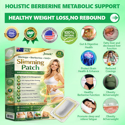 Garlivo® Berberine Slimming Microneedle Patch | 10-in-1 Weight Management Support