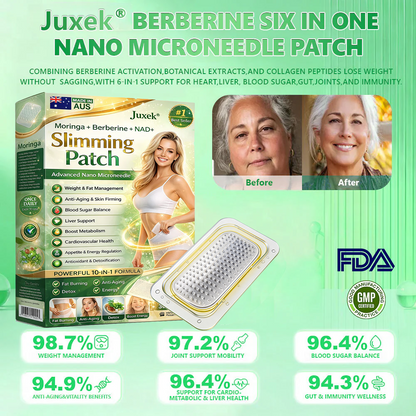 Garlivo® Berberine Slimming Microneedle Patch | 10-in-1 Weight Management Support