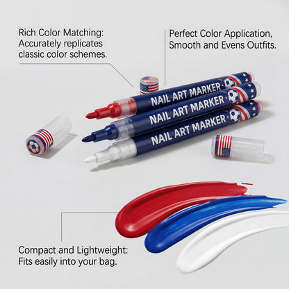 Fine & Broad Tip Markers for Crisp Lines & Solid Color Fills