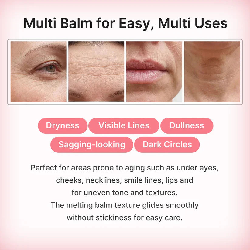 🔥LAST DAY 70% OFF  Pink Collagen Volume Balm Stick with 5% Volufiline 💖