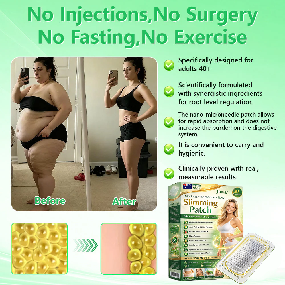 Garlivo® Berberine Slimming Microneedle Patch | 10-in-1 Weight Management Support