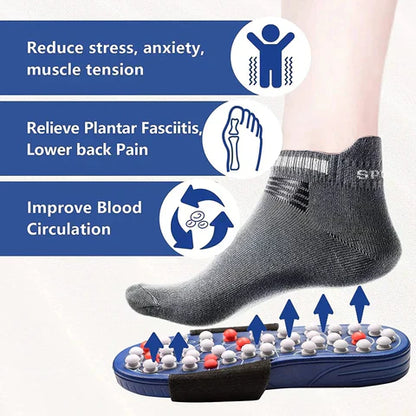 🩺 Therapeutic Acupressure & Magnetic Slippers 💊 – Relieve Foot Pain, Improve Circulation, Support Wellness