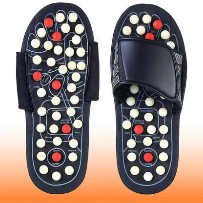 🩺 Therapeutic Acupressure & Magnetic Slippers 💊 – Relieve Foot Pain, Improve Circulation, Support Wellness