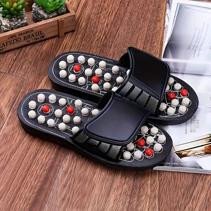 🩺 Therapeutic Acupressure & Magnetic Slippers 💊 – Relieve Foot Pain, Improve Circulation, Support Wellness